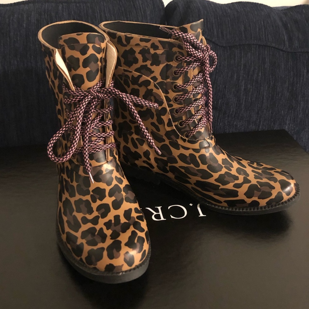 JCrew Rain Boots  Sz 8 🆕